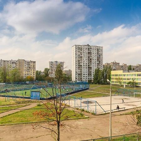 Квартира По Адресу Приозерная 8 Б Оболонь Kiev Esterno foto